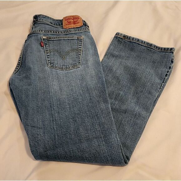 Levi's 515 Boot Cut Jeans Size 4S - Picture 1 of 9